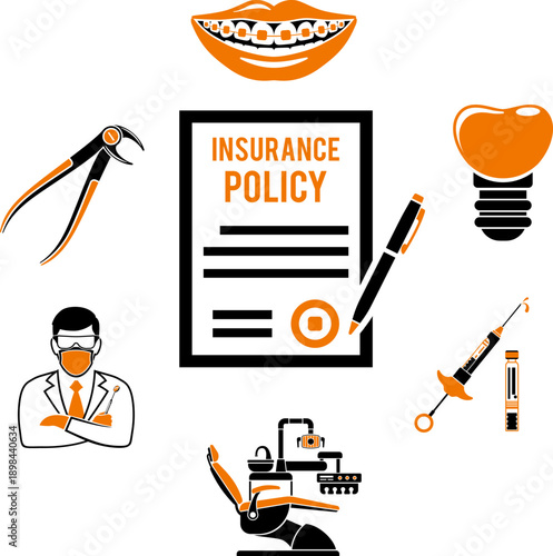 Dental Insurance Services Concept