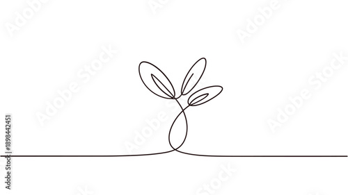 Simple line drawing of a taco a traditional mexican dish