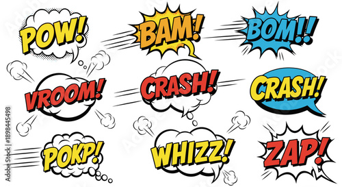 Comic book sound effects
