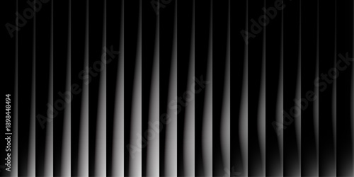 Elegant black and white vertical stripes background-abstract background-3D art-glowing lights-digital design-neon art-futuristic design-modern wall art-tech decor-vibrant design-
