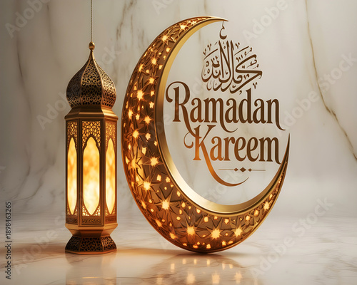 Wallpaper Mural Ramadan Kareem Background – Elegant Islamic Festival Design Torontodigital.ca