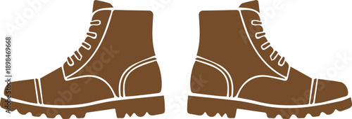 unique shoes icon vector for business
