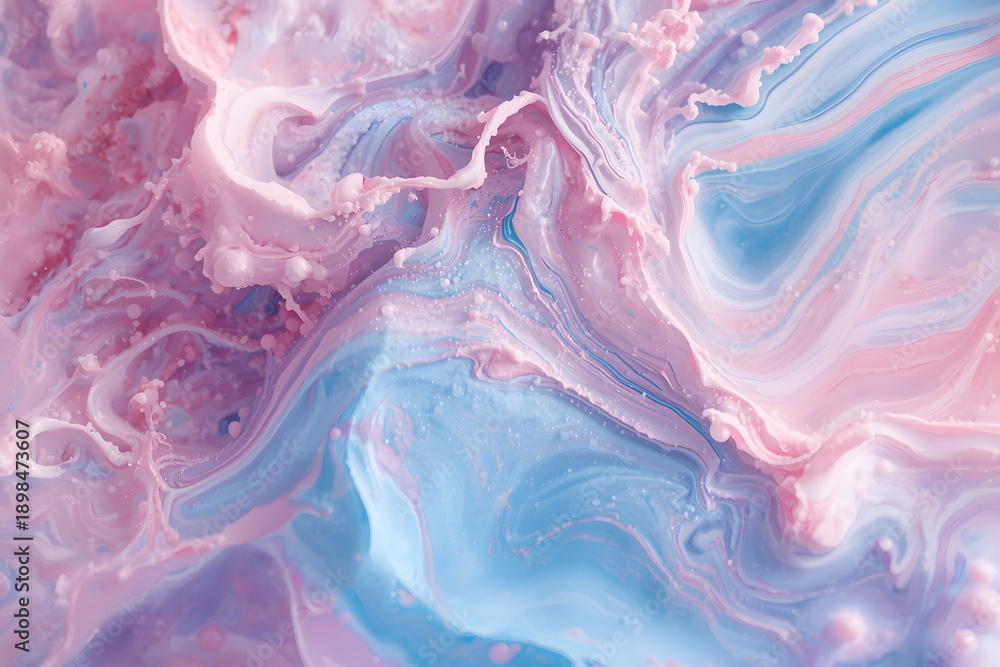 Obraz premium Abstract Fluid Marbled Texture