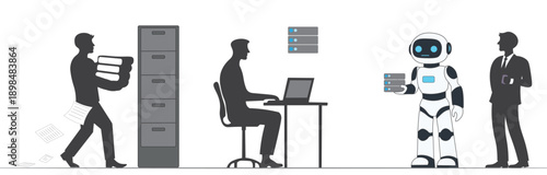 Evolution of Data and Information Management with Artificial Intelligence