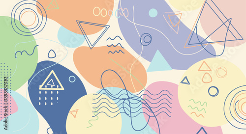 White Blank Space Empty Minimalist Background.