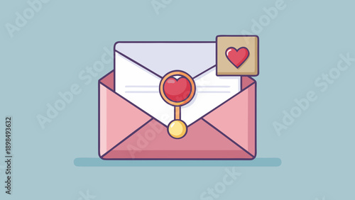 vector illustration of an envelope