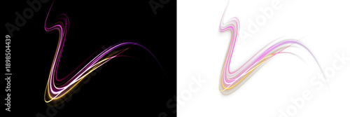 Pulsing luminous lines explode across black background with motion blur. Energy sparks enhance futuristic style. Visual feels fast and intense.
