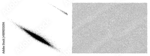 Vector halftone texture using dot density gradient, stippling effect, graphic design element, isolated, digital art background, texture.