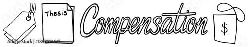 Academic thesis payment idea, scholarly compensation, research funding, student stipend, paper pay, dissertation reward, education finance.