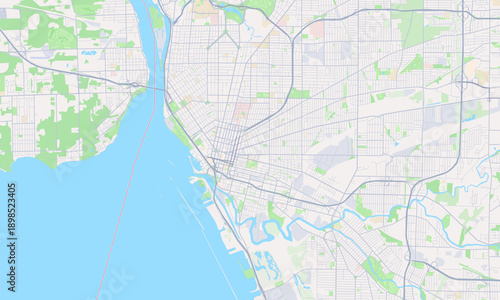 Buffalo New York map