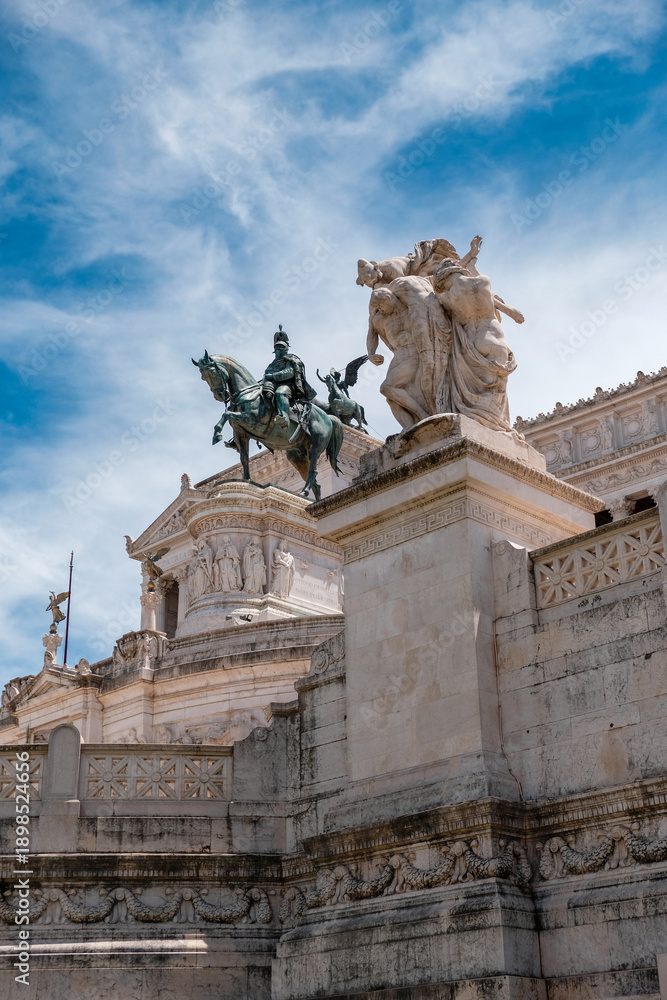 Obraz premium Altar of the Fatherland in Rome, Italy