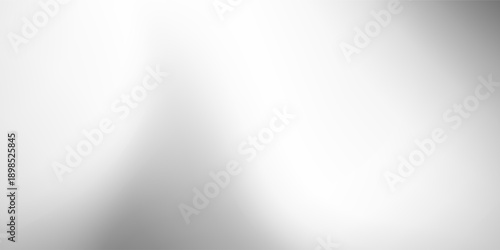 Silver foil background with metal mirror texture. Chrome gradient surface with light gloss simple abstract