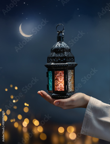 Ornamental Arabic lantern © Konstantin Yuganov