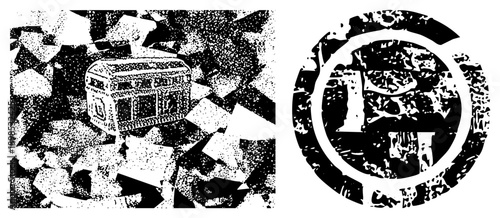 Retro gaming console with CRT screen, joystick controller, coin slot, classic arcade design, pixel art graphics, nostalgic game machine.