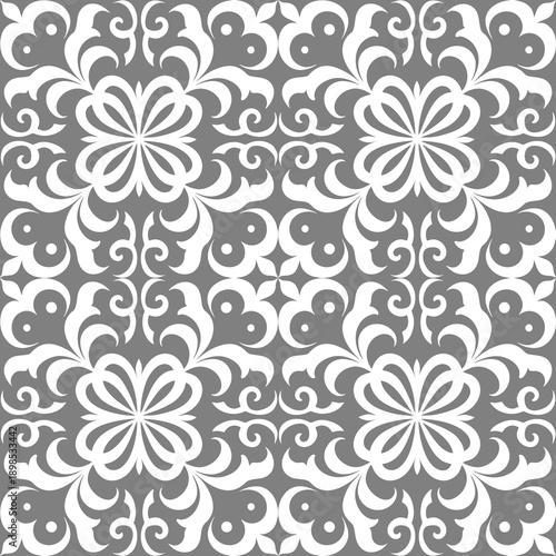 simple seamless abstract gray and white pattern, texture