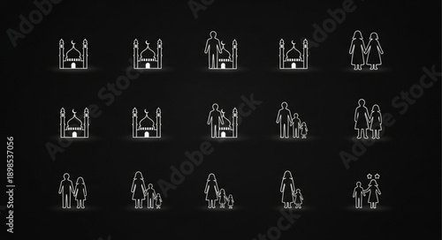 Collection of ancient Egyptian hieroglyphs and symbols.