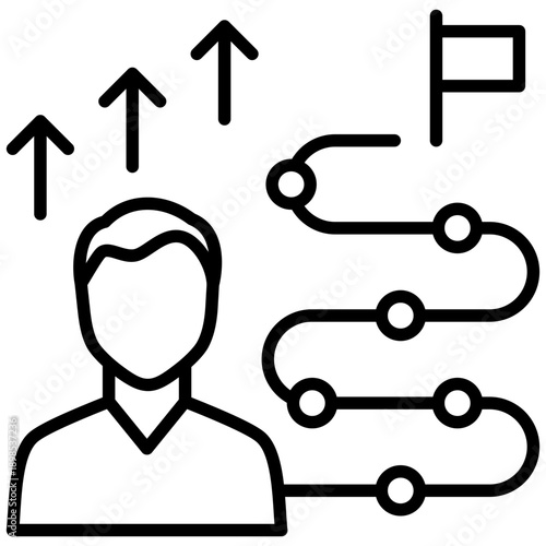Career Path Icon