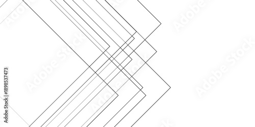 Vector Minimalist design featuring overlapping geometric lines, creating a sense of dynamic energy. clean and modern background. Symbolizing technology, innovation, and futuristic concept.