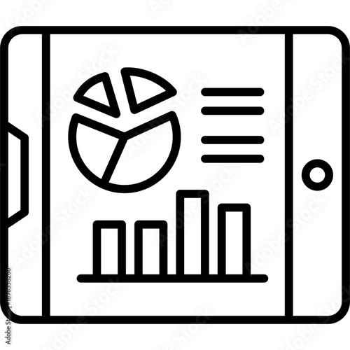 Online Analytical Icon