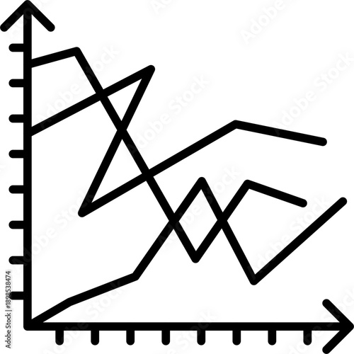 Line Chart Icon