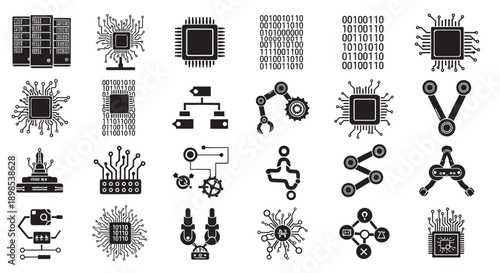 set of icons for web