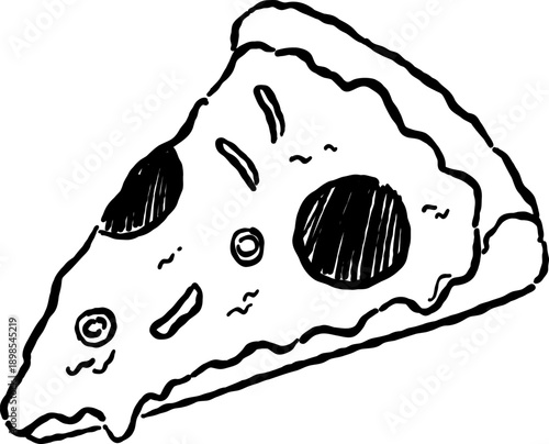 Hand Drawn Pizza