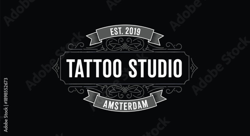 Tattoo Studio Logo Design Amsterdam.