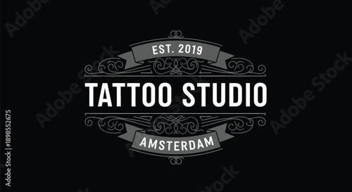 Tattoo Studio Logo Design Amsterdam.