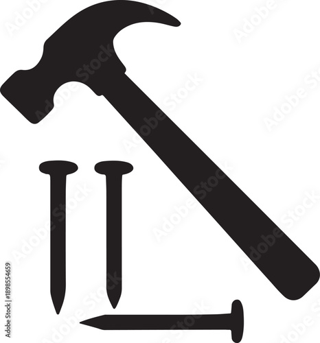 hammer and nails
