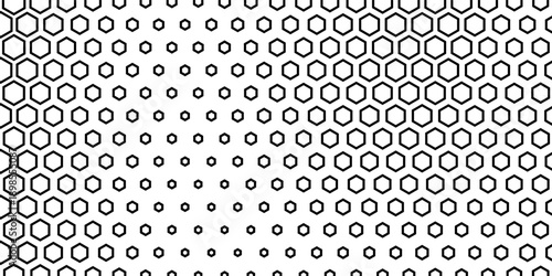 Abstract cube hexagon shape background. Vector banner design. Hexagons pattern. Geometric abstract background with simple hexagonal elements. Medical