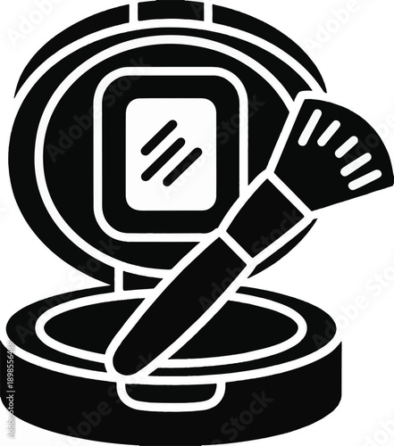 a-black-and-white-minimalist-logo-design of cosmetic