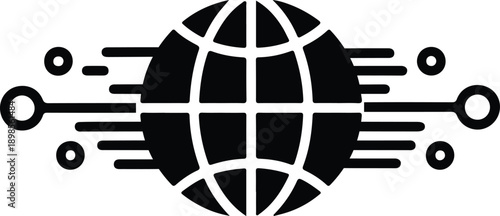 Basketball hoop silhouette vector sport icon