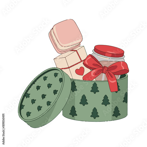 gift box with ribbon