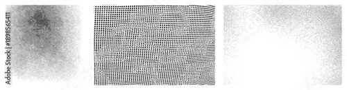 Vector halftone design using varying dot density gradients, abstract graphic texture, digital art, isolated vector element, visual rhythm through spacing.