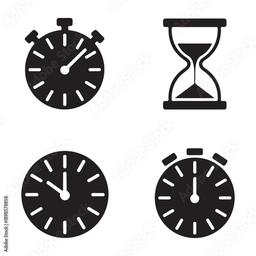 Creative focus idea silhouette vector illustration with light bulb