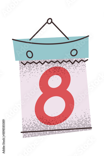 8th March Women Day calendar