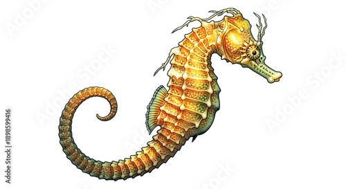 dragon on white background