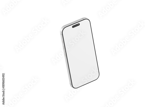 Clean, isolated smartphone ...