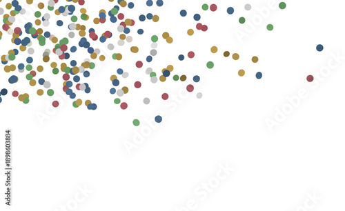 Abstract colorful confetti background design. Perfect for festive events, celebrations, and vibrant