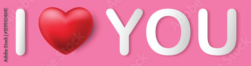 I love you vector graphics