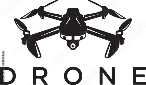 Black vector drone is a beautiful design