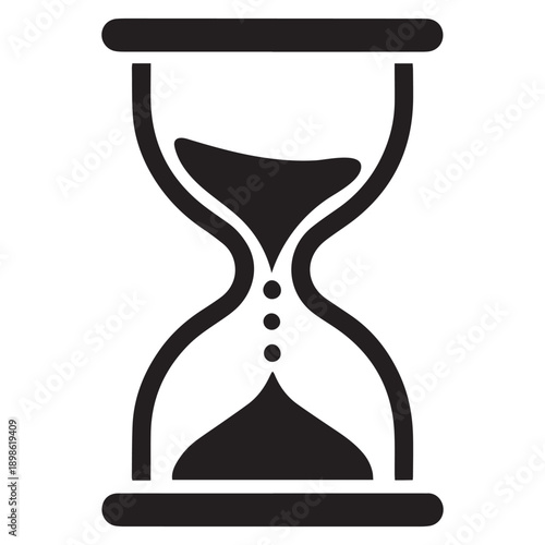 Hourglass Time Management Icon