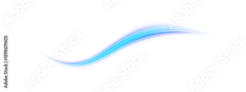 Curved luminous ribbons twist in vibrant neon hues. Sparks scatter across dynamic motion paths. Abstract energy trails create a sense of speed. PNG
