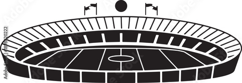 Sports stadium arena architecture field seating stands sport competition venue architecture