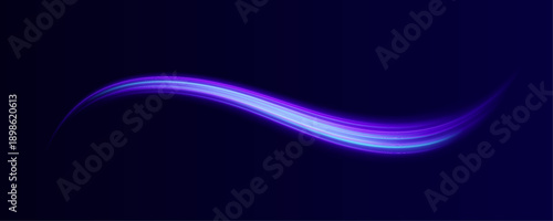 Glowing fiber optic streaks curve across a futuristic scene. Sparks flash along abstract neon paths. Motion lines enhance speed and dynamic energy. 
