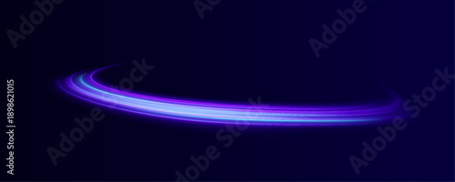 Electric light streaks dance across a cyberpunk city scene. Sparks flash along twisting paths. Motion blur enhances speed and futuristic energy. 