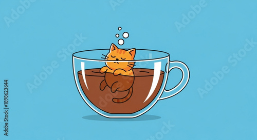 Cat in a Teacup