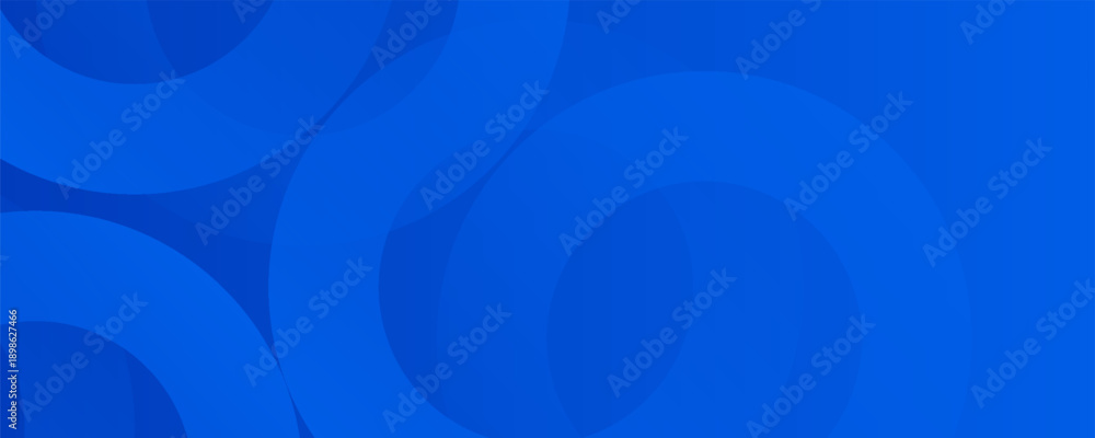 Obraz premium Blue gradient abstract circle shape background vector design