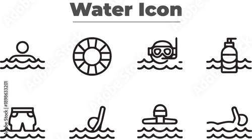 Modern Vector Icon Set for Business, Technology and Creative Design Clean, Minimal and Editable Icons Collection for Web, App and UI UX High Quality Flat Vector Icons Isolated on White Bac