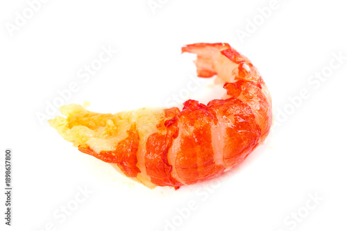 Quadro su tela Delicious Fresh Crawfish Tail - Spicy Seafood Food Stock Photo